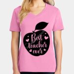 Women's Core Cotton V Neck Tee Thumbnail