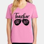 Women's Core Cotton V Neck Tee Thumbnail