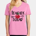 Women's Core Cotton V Neck Tee Thumbnail