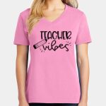 Women's Core Cotton V Neck Tee Thumbnail