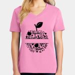 Women's Core Cotton V Neck Tee Thumbnail
