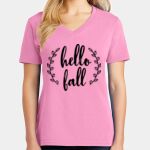 Women's Core Cotton V Neck Tee Thumbnail