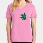 Women's Core Cotton V Neck Tee Thumbnail