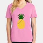 Women's Core Cotton V Neck Tee Thumbnail