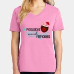 Women's Core Cotton V Neck Tee Thumbnail