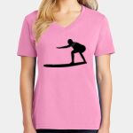 Women's Core Cotton V Neck Tee Thumbnail