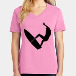 Women's Core Cotton V Neck Tee Thumbnail