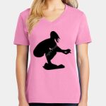 Women's Core Cotton V Neck Tee Thumbnail
