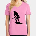 Women's Core Cotton V Neck Tee Thumbnail