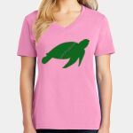 Women's Core Cotton V Neck Tee Thumbnail