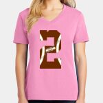 Women's Core Cotton V Neck Tee Thumbnail