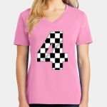 Women's Core Cotton V Neck Tee Thumbnail