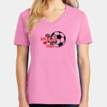 Women's Core Cotton V Neck Tee Thumbnail