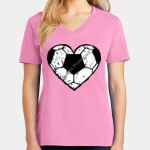 Women's Core Cotton V Neck Tee Thumbnail