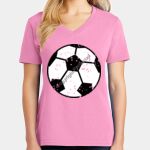 Women's Core Cotton V Neck Tee Thumbnail