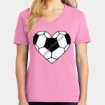 Women's Core Cotton V Neck Tee Thumbnail