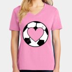 Women's Core Cotton V Neck Tee Thumbnail