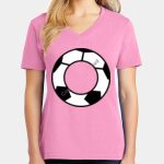 Women's Core Cotton V Neck Tee Thumbnail