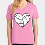 Women's Core Cotton V Neck Tee Thumbnail