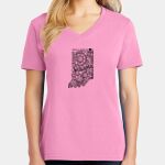 Women's Core Cotton V Neck Tee Thumbnail