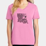 Women's Core Cotton V Neck Tee Thumbnail