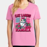 Women's Core Cotton V Neck Tee Thumbnail