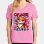 Women's Core Cotton V Neck Tee Thumbnail