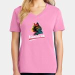 Women's Core Cotton V Neck Tee Thumbnail