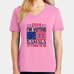 Women's Core Cotton V Neck Tee Thumbnail