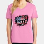 Women's Core Cotton V Neck Tee Thumbnail