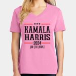 Women's Core Cotton V Neck Tee Thumbnail