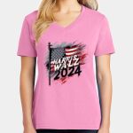 Women's Core Cotton V Neck Tee Thumbnail