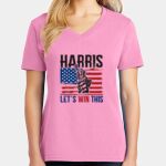 Women's Core Cotton V Neck Tee Thumbnail