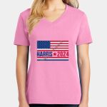 Women's Core Cotton V Neck Tee Thumbnail