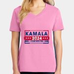 Women's Core Cotton V Neck Tee Thumbnail