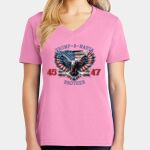 Women's Core Cotton V Neck Tee Thumbnail