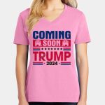 Women's Core Cotton V Neck Tee Thumbnail