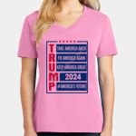 Women's Core Cotton V Neck Tee Thumbnail