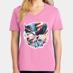 Women's Core Cotton V Neck Tee Thumbnail