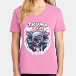 Women's Core Cotton V Neck Tee Thumbnail