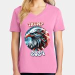 Women's Core Cotton V Neck Tee Thumbnail