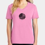 Women's Core Cotton V Neck Tee Thumbnail