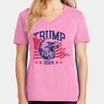 Women's Core Cotton V Neck Tee Thumbnail