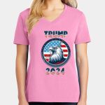 Women's Core Cotton V Neck Tee Thumbnail