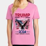 Women's Core Cotton V Neck Tee Thumbnail