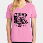 Women's Core Cotton V Neck Tee Thumbnail