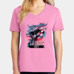 Women's Core Cotton V Neck Tee Thumbnail