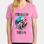 Women's Core Cotton V Neck Tee Thumbnail