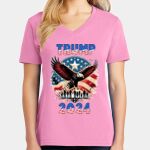 Women's Core Cotton V Neck Tee Thumbnail