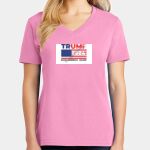 Women's Core Cotton V Neck Tee Thumbnail